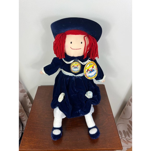 Madeline Other - Vintage Madeline Doll Celebrating 60 Years 1939-1999 with stand